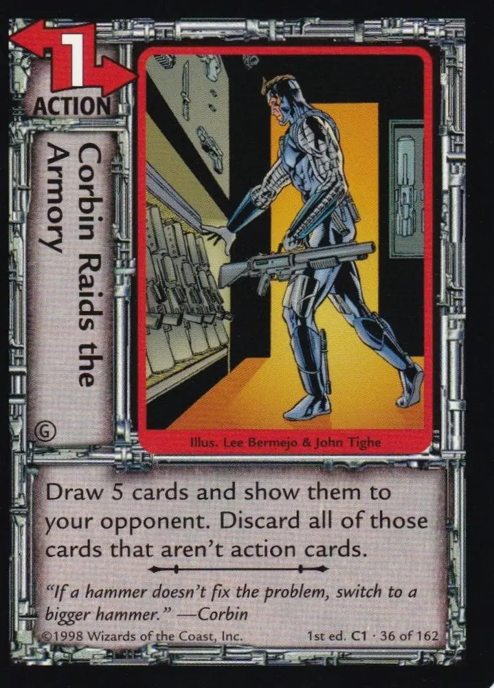 Corbin Raids the Armory